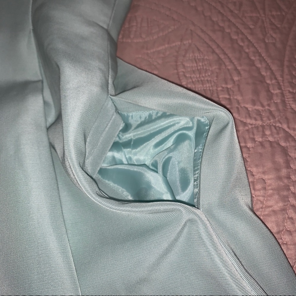 J. Crew | Mint Green Strapless Dress - Picture 4 of 7